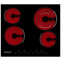 Infiniton VIT4T23 Noir Intégré Céramique 4 zone(s)