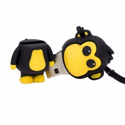TECH1TECH TEC5139-16 lecteur USB flash 16 Go USB Type-A 2.0 Noir, Jaune