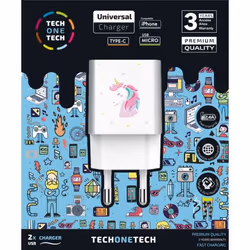 TECH1TECH TEC2501, Intérieure, Secteur, Blanc