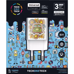 TECH1TECH TEC2503, Intérieure, Secteur, Blanc