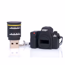 TECH1TECH TEC5043-32, 32 Go, USB Type-A, 2.0, Casquette, Noir