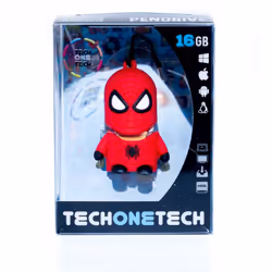 TECH1TECH TEC5501-32 lecteur USB flash 32 Go USB Type-A 2.0 Noir, Rouge