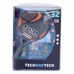 TECH ONE TECH TEC5152-32 lecteur USB flash 32 Go USB Type-A Gris, Orange