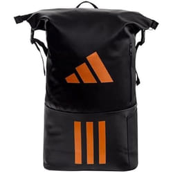 Sac à dos Adidas Multigame 3.2 - Noir et Orange - Pour 3 raquettes de padel et ordinateur portable