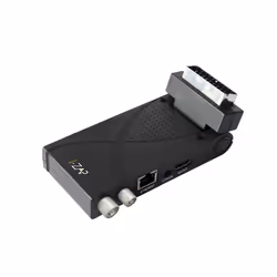 i-ZAP T375, Cable, HD, DVB-T, DVB-T2, 10 bit, HEVC, Noir