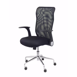 PIQUERAS Y CRESPO 4031NE chaise et fauteuil de bureau Siège rembourré Dossier grillagé - Vue supplémentaire 2