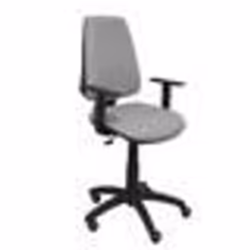 Modèle 14CPBALI40B10RP CP Chaise de bureau ergonomique avec contact permanent réglable en hauteur et roues de parquet Assise ...