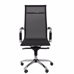 PIQUERAS Y CRESPO 203DBNE chaise et fauteuil de bureau Siège respirant Dossier grillagé