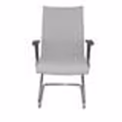 Fauteuil ergonomique - PIQUERAS Y CRESPO - Modèle Albacete - Simili - Blanc - 1 place
