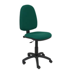 Siège de bureau ergonomique - PIQUERAS Y CRESPO - BALI - Réglable en hauteur - Dossier ergonomique - Tissu vert
