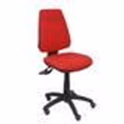 Modèle 14SBALI350RP CP Chaise de bureau ergonomique avec mécanisme synchrone réglable en hauteur et roues de parquet Assise e ...