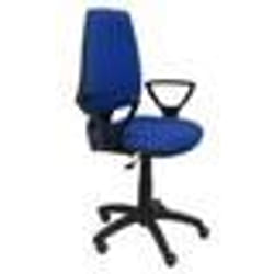 Chaise de bureau ergonomique - CP - 14CPBALI229BGOLFRP - Réglable en hauteur - Tissu bleu - Roues parquet