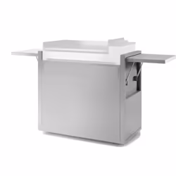 Chariot en inox pour plancha Premium 75 Forge Adour Disposez d'un bel espace de cuisine grâce au chariot Premium 75 inox. Gra ...