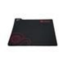 TALIUS Rush Tapis de souris de jeu Noir, Rouge