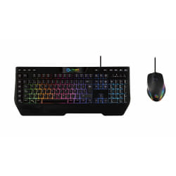 TALIUS TAL-STORMV2 clavier Souris incluse USB QWERTY Espagnole Noir