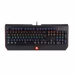 TALIUS TAL-RUNE, Taille réelle (100 %), USB, Clavier mécanique, QWERTY, LED, Noir, Rouge