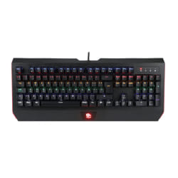 TALIUS TAL-RUNE clavier USB QWERTY Espagnole Noir, Rouge