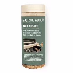 Le produit Net Absorb vous aide à vider le bac à graisse en absorbant les résidus de cuisson. Utilisation : Placer une poigné ...