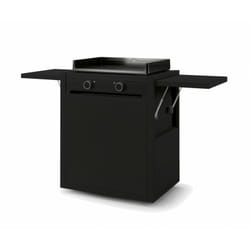 Chariot Modern Acier Ferme Noir 60cm