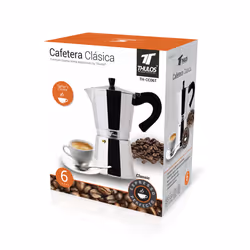 THULOS TH-CC06T Cafetière à moka Argent