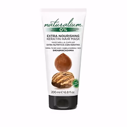 Naturalium Shea & Macadamia Extra Nourishing Hair Mask 200 ml, 200 ml, Unisexe, Cheveux abimés, Cheveux secs, Cheveux nor ...