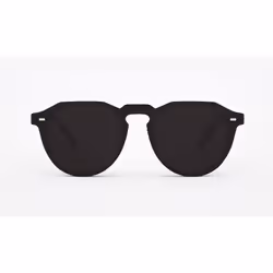Hawkers Warwick Venm Hybrid foncé, Adulte, Unisexe, Rond, Rond, Cerclé, Noir