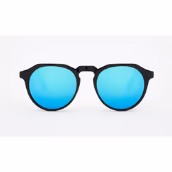 Hawkers Diamant Warwick Noir Clair Bleu, Adulte, Unisexe, Rond, Rond, Cerclé, Noir