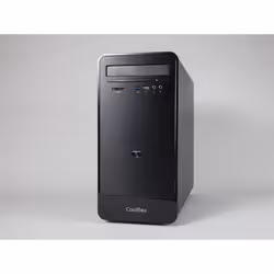CoolBox M27, Mini Tower, Noir, micro ATX, 92 mm, 92 mm, 3.5"