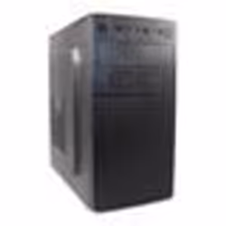 CoolBox MPC-28, Tower, PC, Noir, micro ATX, Mini-ITX, maison/bureau, 14 cm