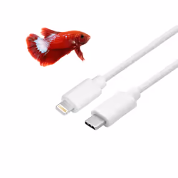 CoolBox COO-CAB-UCLI câble Lightning 1 m Blanc