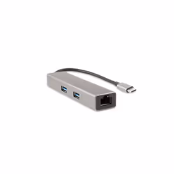 CoolBox Hub miniDOCK4 USB-C Avec fil USB 3.2 Gen 1 (3.1 Gen 1) Type-C Acier