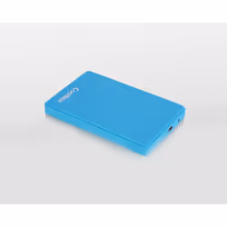 CoolBox SlimColor 2543, Boîtier disque dur/SSD, 2.5", SATA, Connectivité USB, Bleu