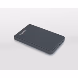 CoolBox SlimColor 2543, Boîtier disque dur/SSD, 2.5", SATA, Connectivité USB, Gris