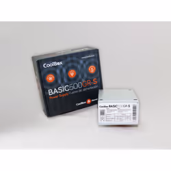 CoolBox BASIC500GR-S unité d'alimentation d'énergie 500 W 20+4 pin ATX SFX Blanc