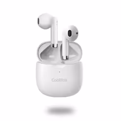 CoolBox AURICULARES BLUETOOTH CON MICROFONO TWS-01 BLANCO, True Wireless Stereo (TWS), Appels/Musique, 44 g, Écouteurs, Blanc