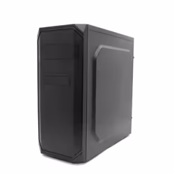 PC Case PCA-APC40-1, Tower, PC, Noir, ATX, micro ATX, Mini-ITX, maison/bureau, 15 cm