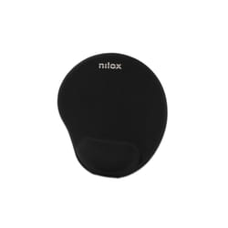 Nilox NXMPE01 tapis de souris Noir