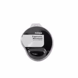 Nilox NXMPE01 tapis de souris Noir