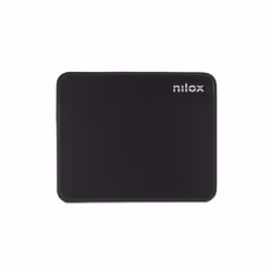 Nilox NXMP001, Noir, Monochromatique, Tapis de souris de jeu