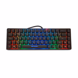Deep Gaming mini TM065 clavier USB QWERTY Espagnole Noir