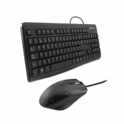 CoolBox COO-KTR-01U clavier Souris incluse USB QWERTY Noir