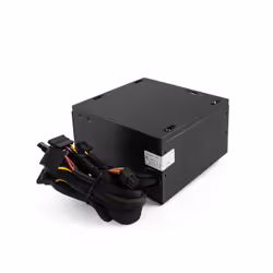 CoolBox Powerline Black 600 unité d'alimentation d'énergie 600 W 20+4 pin ATX ATX Noir