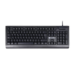 CoolBox COO-TEC04DNI clavier USB QWERTY Espagnole Noir