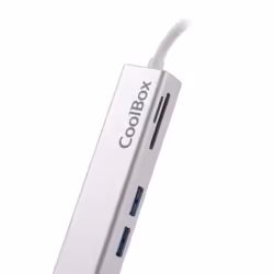 CoolBox miniDock USB-C Lite Avec fil USB 3.2 Gen 1 (3.1 Gen 1) Type-C Blanc