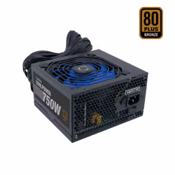 CoolBox CoolPower 750W, 750 W, 207 - 253 V, 47 - 63 Hz, 6 A, Actif, 200 W