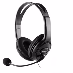 CoolBox Coolchat U1, Avec fil, Appels/Musique, 20 - 20000 Hz, Casque, Noir