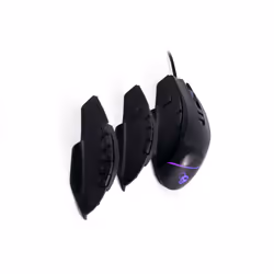 Deep Gaming ProSwap, Optique, USB Type-A, 5000 DPI, 500 ips, Noir