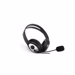 CoolBox coolCHAT 3.5, Avec fil, Appels/Musique, 20 - 20000 Hz, Casque, Noir, Argent