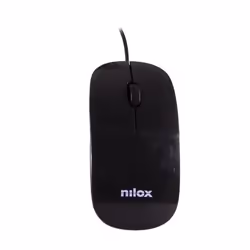 Nilox NXKME000004 clavier Souris incluse USB QWERTY Espagnole Noir
