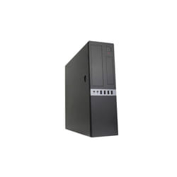 CoolBox COO-PCT450S-BZ unité centrale Profile bas (Slimline) Noir 300 W